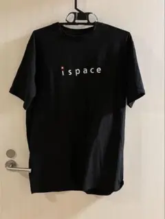 ispace 宇宙テーマ Tシャツ ブラック