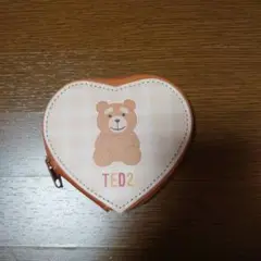 美品 TED2 テッド コインケース ハート型