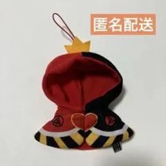 ディズニーヴィランズ　フード付きぬいぐるみケープ　ハートの女王