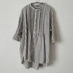 SM2＊コットンリネンシャツチュニック