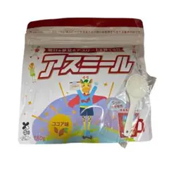 【新品未開封】アスミール ココア味 180g スプーン付き