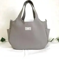 オシャレトートバッグ　グレージュ11号帆布