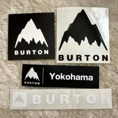 Burton ステッカー 4枚セット