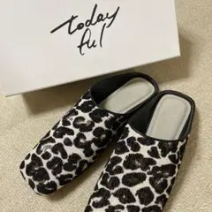 todayful フラットシューズ　ベロア38サイズ　美品 todayful フラットシューズ ベロア38サイズ 美品 - メルカリ