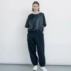美品　ZUCCA 2023AW スウェットジョガーパンツ　ブラック　M
