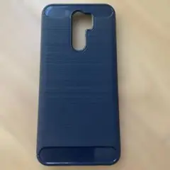 ダークブルー 幾何学模様 スマホケース