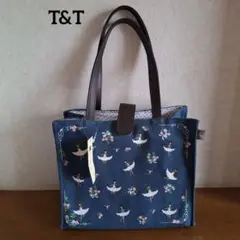 T&T CORPORATION　バレリーナ柄トートbag