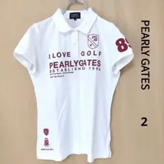 PEARLY GATES レディースポロシャツ サイズ2
