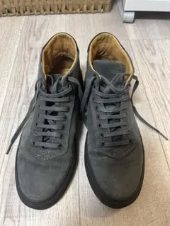グレー スエード ハイカットシューズ CQP