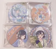 デリシャスパーティ♡プリキュア 缶バッジ4点