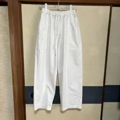 高密度ウエポンひもワイドパンツ