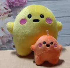 関西万博ドイツ/サーキュラーちゃんのぬいぐるみ大小2個セット