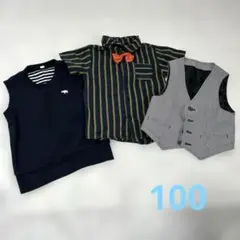 男の子、ベスト、100、セット