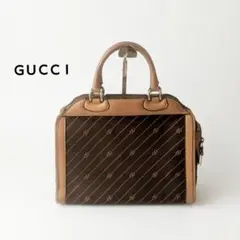 GUCCI オールドグッチ ヴィンテージ ハンドバッグ GGストライプ 流れ星