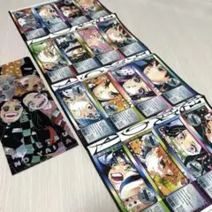 最強ジャンプ 付録 鬼滅の刃 チケット風ステッカー全16種＋マルチクリアファイル