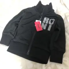 新品 RONI 黒 スウェット ブラック ジャケット