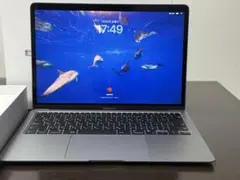 【美品】MacBook Air M1 256GB バッテリー新品　スペースグレー