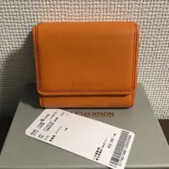 ☆開店セール☆ 新品未使用 美品 Ju0026M DAVIDSON ロゴ 折り財布③