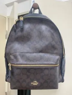 coach コーチ リュック ブラウン ブラック 革