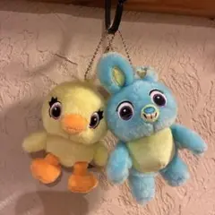 ディズニー　ピクサー　トイストーリー4 ダッキー　バニー　ぬいぐるみ　マスコット
