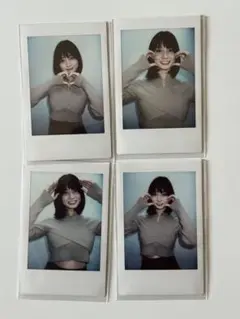 瀬戸環奈　チェキ4点