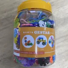 GESTAR 組み立ておもちゃ 多色パーツ