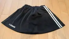 J.LOGAN 黒 スカート 白いストライプ