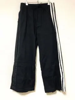 ワイスリー　ヨウジヤマモト　アシンメトリー　サイドライン　ワイドパンツ　メンズ