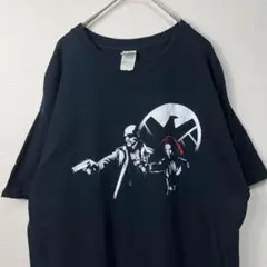 USA古着 00s ニックフューリー ブラックウィドウ Tシャツ