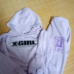 美品　X-girl パープル Мサイズ
