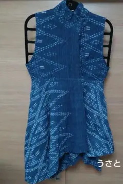 うさと usaato レディース 藍染 草木染め うさとの服