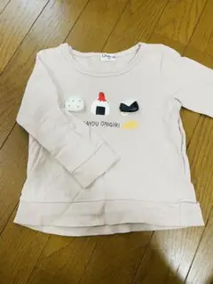 Chao Yu おにぎり刺繍 トレーナー