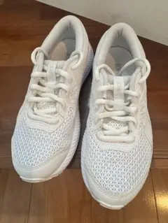 ASICS キッズシューズ ホワイト 21.5cm