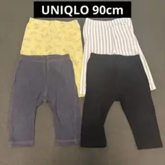 UNIQLO ユニクロ　ベビー7分丈レギンス　90cm 4点セット