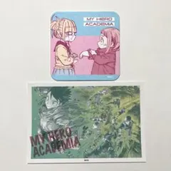 ヒロアカ　原画展　アートコースター　ワンシーンカードコレクション