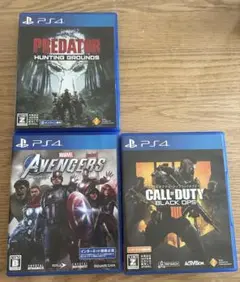 PS4 ゲームソフト 3本セット
