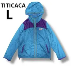 TITICACAフード付きナイロンジャケット Lサイズ　チチカカ　ユニセックス