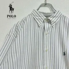 ◎Ralph Lauren メンズ　長袖ボタンダウンシャツ　L D3X4