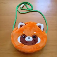 【訳あり】 KALDI　カルディ　レッサーパンダ　ポーチ　ポシェット　ハロウィン