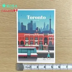 ★8094【新品】ステッカー Toronto トロント Canada カナダ