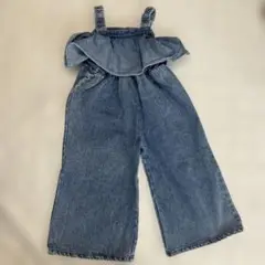 mirror bae サロペット デニムオーバーオール 100