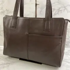 ほぼ未使用品 NINA RICCI ニナリッチ 本革 レザー トートバッグ