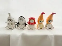 モフサンド　フィギュア えび サメ メンダコ 海の生き物にゃん