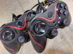 【PS3/PC】USB接続 コントローラー ゲームパッド プロコン 連射機能　B