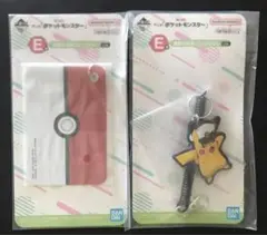 ピカチュウ ストラップ ポケモン 一番くじ パスケース E賞