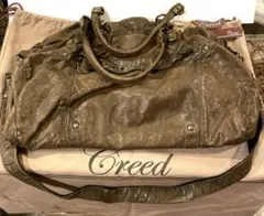 Creed クリード レザー2WAYバッグ　袋、タグ付き