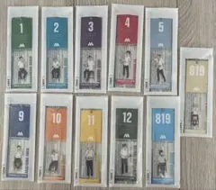 (値下げ中)モスバーガー×ハイキュー　【全種類】待ち札風チャーム