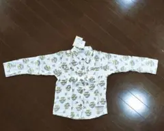 50%OFF！新品！タグ付き！Hana World 花柄長袖シャツ 120cm