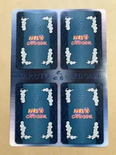 ナルトカード　4枚セット　未開封　2005年発売