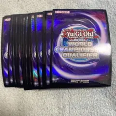 未開封品】WCQ 2018 スリーブ メタリックパープル 紫 100枚入